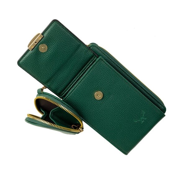 Artizanni Womens Crossbody Wallet Phone Case, Vegan Leather Fashion Bag Shoulder - Picture 2 of 5